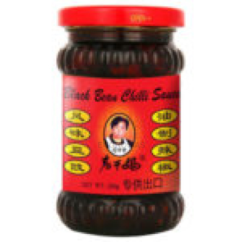 LAOGANMA Preserved BLACK BEANS in Chilli Oil 280G x 24